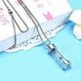 thumbnail image 3 of Eternity Memory Hourglass Urn Necklace Cremation Jewelry Pendants for Women Men +Gift Box+Fill Kits, 3 of 7