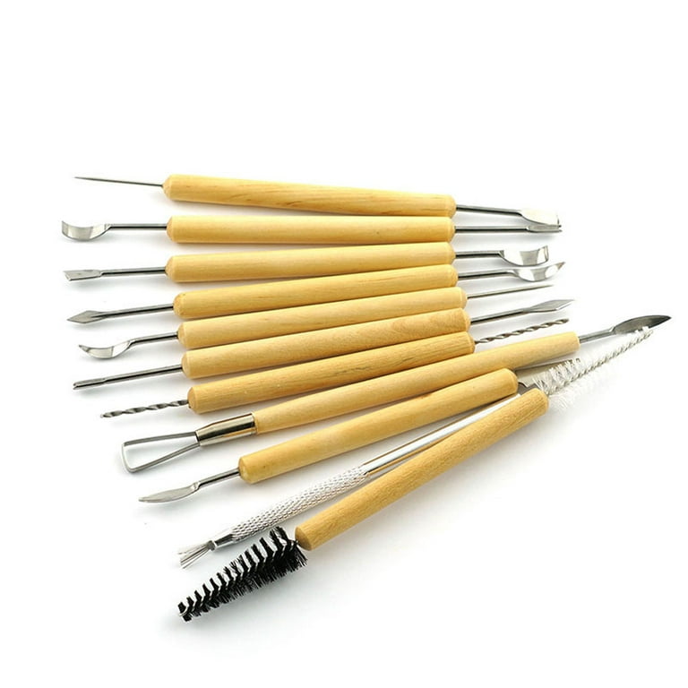 AOWOO 26 Pcs Polymer Clay Tools Set, Clay Sculpting Tools, Air Dry Clay  Tool, Ceramic Supplies for Kids and Adults, Pottery