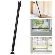 Adjustable Door & Window Security Bar, Door Stopper,Heavy-Duty, 34"-48.8", Black