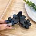 thumbnail image 3 of DUAIU 4-Piece Flower Hair Clips - Large Matte Claw Clips for Women & Girls | Non-Slip Strong Hold for Thick/Thin Hair | Beach & All Season Hair Accessories, 3 of 7