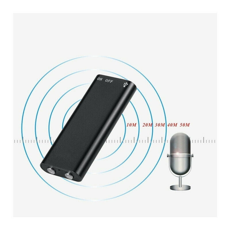 8GB Mini Spy Hidden Audio Voice Listening Device 96 Hours Bug Recording Tp9 