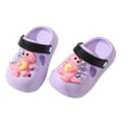 thumbnail image 6 of HGIEYS Boys Girls Toddler Clogs Little Kids on Slides Sandals Truck Car Bunny Summer Water Shoes Garden Beach Pool 6-12 Months, 6 of 6