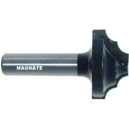 Beading Router Bit - Magnate 3495 Double Bead Flat Plunge Carbide Tipped Router Bit — 1/4
