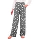 thumbnail image 1 of Pantalones largos para niños, pantalones casuales holgados para estar en casa, pantalones para dormir, pantalones holgados de pierna ancha para niños y niñas, pantalones de poliéster para niños, 1 of 5