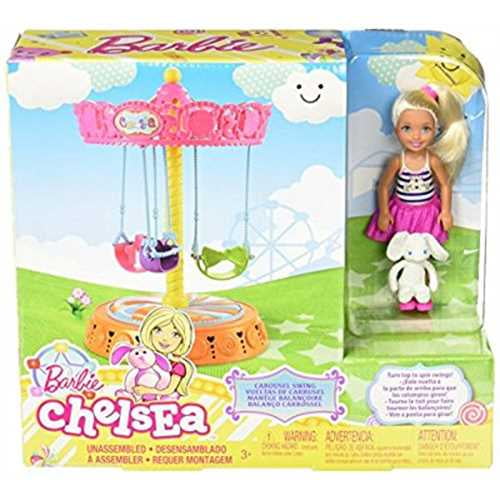 barbie chelsea carousel swing