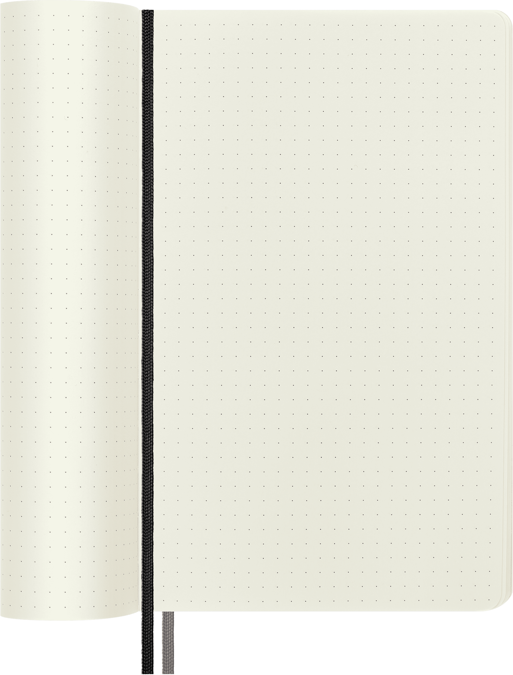Moleskine Classic Expanded Notebook, Soft Cover, Large (5" 8.25"), Dotted, Black