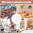 thumbnail image 2 of Necklace Organizer, Acrylic Necklace Holder, Clear 360 Degree Rotation Jewel Storage Holder, Necklace Display Stand for Living Rooms Bathrooms Offices, 2 of 8