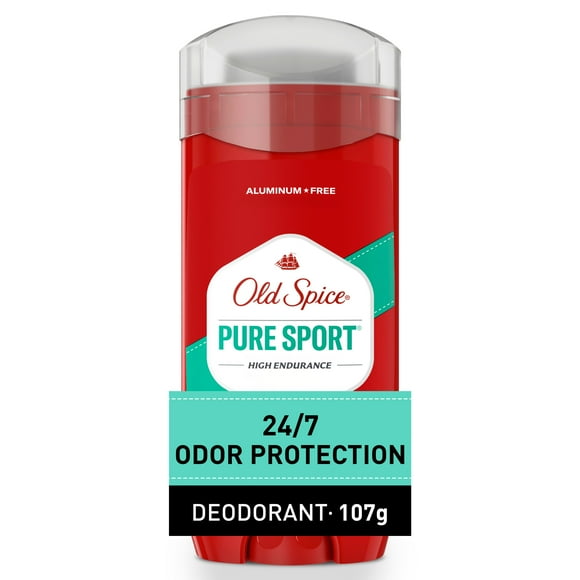 Old Spice High Endurance Deodorant for Men, Aluminum Free, Pure Sport Scent