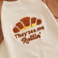 thumbnail image 4 of larppty Newborn Girl Boy Thanksgiving Clothes Infant Sweatshirt Jumpsuit Turkey Romper Baby First Thanksgiving Outfit, 4 of 5