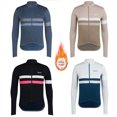 thumbnail image 2 of Ropa de ciclismo de lana cálida de invierno para hombre y mujer, ropa de ciclismo de carretera de manga larga, ropa deportiva de manga larga, equipo deportivo, 2 of 5