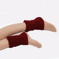 thumbnail image 3 of TBWNWG Thermal Knitted Boot Leg Warmers Ankle Socks Cozy Lined Non Winter Wear For Outdoor Activities And Daily Comfort Stretch Fit,Size 15cm, 3 of 6