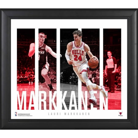 Lauri Markkanen Framed Chicago Bulls 15