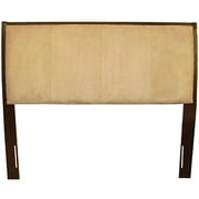 Suede Queen Headboard, Khaki