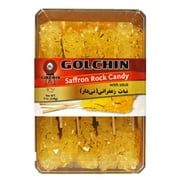 Golchin Saffron Rock Candy on Stick - Nabat -  