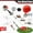 5 in 1 (Red), variant on YNCE 52cc 2-Stroke Gas Powe String Trimmer, Weed Wacker, Trimmer and Edger with Multi Accessories, Sharp Blade, Long Rod for Lawn, Garden, Yard, etc