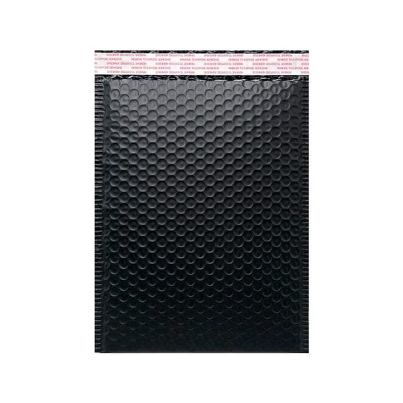 5PCS Black Bubble Mailers Padded Envelopes Waterproof Tear-resistant for Mailing Various Items
