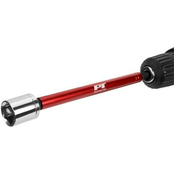Performance Tool W9037 8-inch & 3-Inch 3/8" Square Drive Adapter and 1/4" Hex Bit Holder