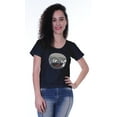 thumbnail image 3 of Moomaya T-shirt à Manches Courtes pour Femmes avec Col Rond, Écusson à Paillettes, Coupe Décontractée - 54, 3 of 7