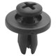 thumbnail image 4 of 50pcs 6mm Plastic Push Type Rivet Bumper Pin Clips, 4 of 5