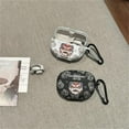 thumbnail image 6 of Case for Bose Ultra Open Earbuds(2024 Release),Cute Cartoon Cool Lion Pattern Design Headphone Cover for Bose Open Ear Wireless Earbuds with Keychain (Black), 6 of 11