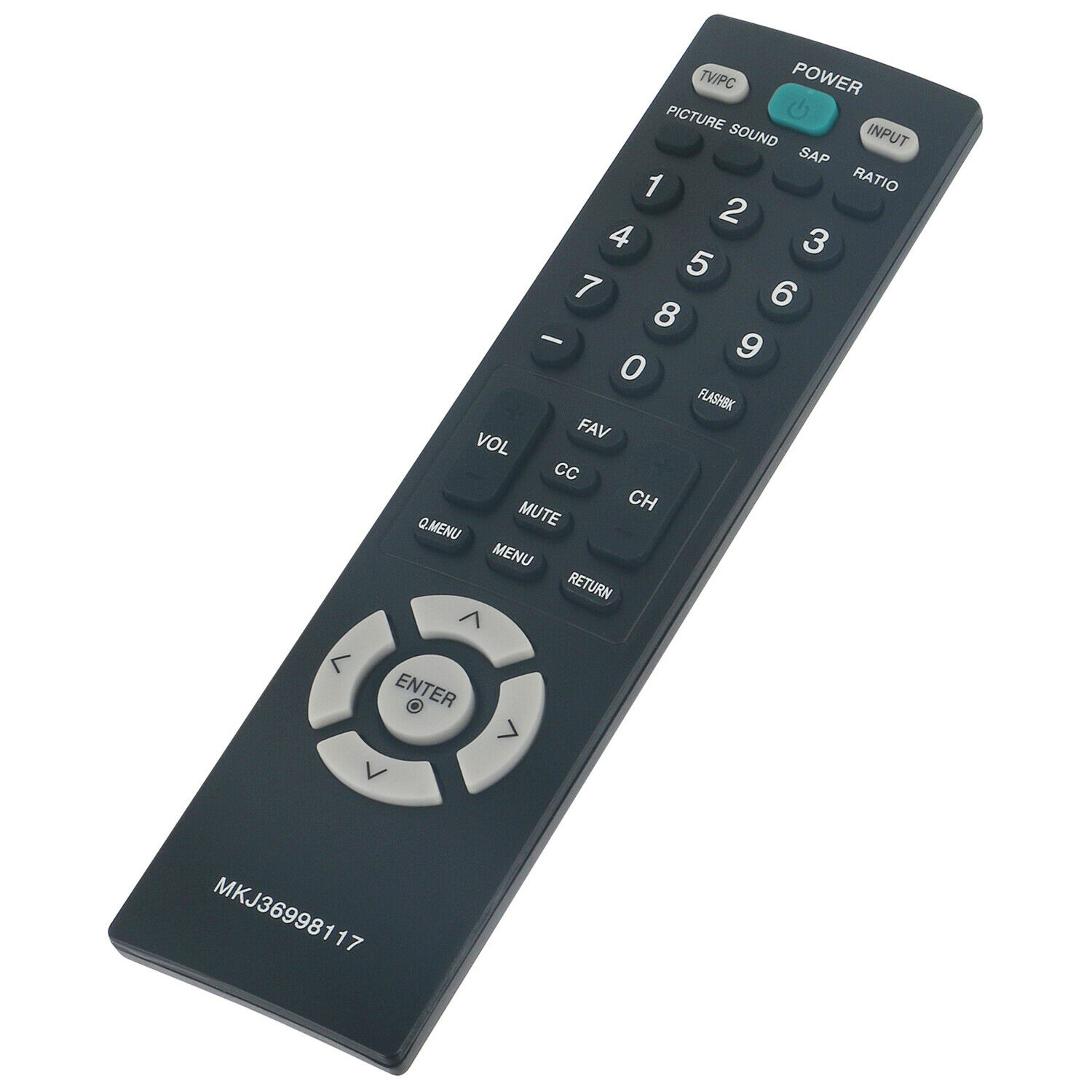 Replacement Remote Control For LG TV Models 22LN4510 24LN4510 29LN4510 22LN4500 26LN4500 - AKB73715623