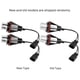 thumbnail image 3 of 2pcs Car Bright 6000K 5W Angel Eyes LED Light Lamp for E60 E61 E39 E53, 3 of 4