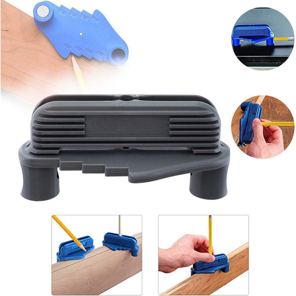 MultiFunction Offset Scriber Center Pencils Marking Tool Rockler