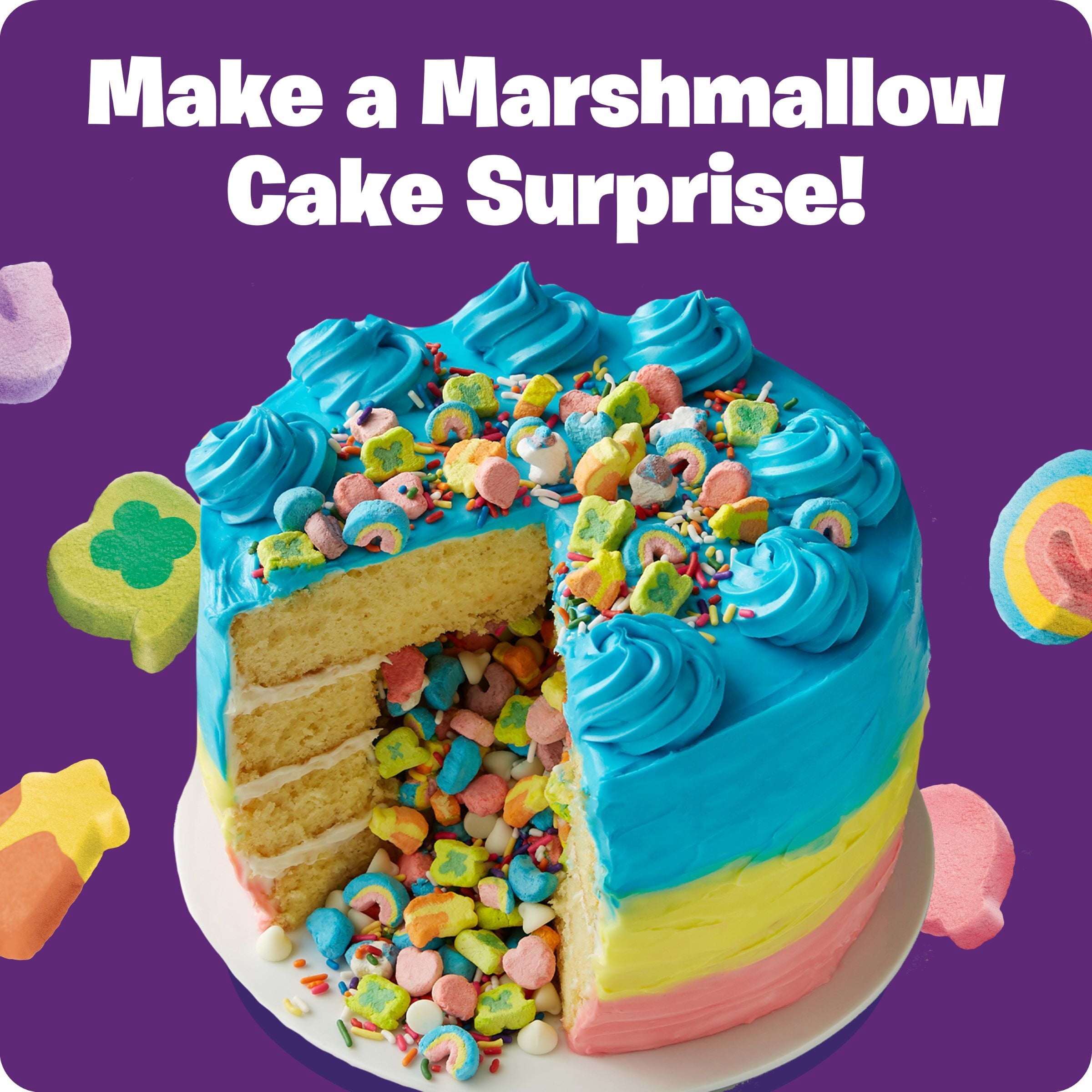 Lucky Charms Marshmallows Only, 4 OZ Resealable Pouch