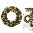 thumbnail image 5 of 2026 Christmas Diamond Painting Wreath Kit, Full Set DIY Craft Supplies for Christmas Wreath Hanging Decor, 5 of 6