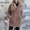 Coffee, variant on Womens Jackets and Coats,Women's Winter Short-pile White Lapel Woolen Coat Casual Versatile Short Coat Khaki S