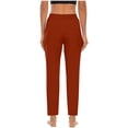 thumbnail image 5 of Mens Tear Away Basketball Pants High Split Snap Botton Joggers Pants Casual Post-Surgery Sweatpants with Pockets, 5 of 9
