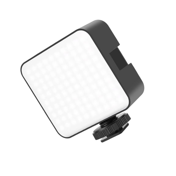 5W Bright 100 LED Camera Light 240lm Cold Shoe and 1/4Inch Thread Base