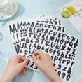 thumbnail image 3 of JUNWELL 24Sheets 400pcs Large Letter & Number Stickers 2.5 Inch Self Adhesive Letters Stickers Big Font Stickers, 3 of 8