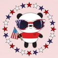 thumbnail image 2 of CafePress - Panda Patriotic USA Long Sleeve Infant T Shirt - Long Sleeve Infant T-Shirt, 2 of 2