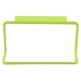 thumbnail image 1 of Multipurpose Single Lever Door Back-Towel Rack Cabinets Clothes Hanger Hook Bathroom Accessory (Green), 1 of 5