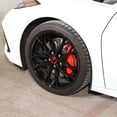 thumbnail image 3 of TINKI Soft Carbon Fiber Wheel Decal Sticker Fit for Chevrolet Corvette C8 2020-2023, Car Wheel Hub Trim Decal, Wheel Rim Surrounding Hub Rings Trim Sticker, 3 of 7