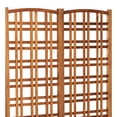 thumbnail image 2 of Evergreen Large 72 in. Outdoor Eucalyptus Wood Privacy Trellis, 2 of 7