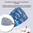 thumbnail image 3 of Guardoinrt Gourd Caps Nurse Durability Pure Color Button Professional Assorted Colors Tie Back Work Uniform Operating Hats L04, 3 of 6