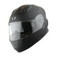 thumbnail image 2 of 1Storm New Motorcycle Bike Modular Full Face Helmet Dual Visor Sun Shield Modular901 with LED Tail Light: Matt Black, 2 of 9