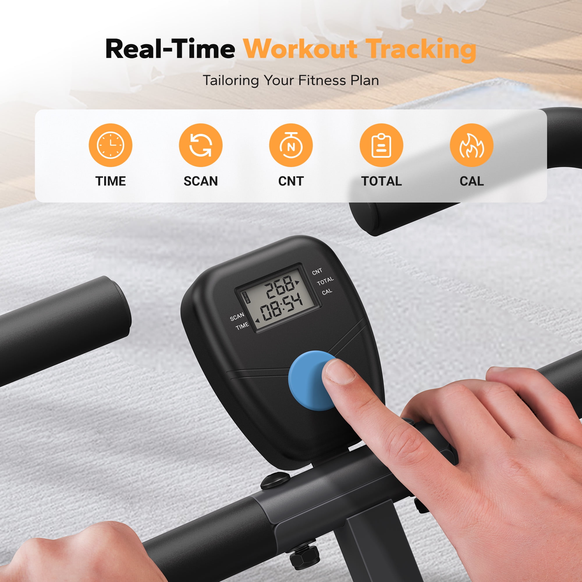 MERACH Squat Assist Trainer Foldable Glutes Leg Workout Machine with 3 Tension Bands, 350 lbs