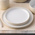 thumbnail image 6 of Noritake ColorTex Stone Ivory Set of 4 Stax Dinner Plates, 6 of 7