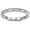 Silver, variant on Celesta Eternity Rings for Women Stackable Wedding Bands CZ 2mm Sterling Silver Ginger Lyne
