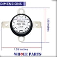 thumbnail image 2 of Whole Parts Range/Oven High Limit Switch Part# PJ030005 - Replacement and Compatible with Some Viking Ranges or Ovens, 2 of 7