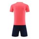 thumbnail image 4 of Odeerbi Conjunto de Uniformes de Entrenamiento de Fútbol de Malla de Chicos Y Niñas Con Camiseta de Manga Corta A Rayas Pantalones Cortos Conjuntos Atléticos Secos Rápidos Para 4-15 Años, 4 of 4