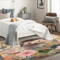 thumbnail image 4 of Hedgehog Rug 5x7-5x7 Rug - Hedgehog Rug - Cute Woodland Animal Area Rug - Floral Flower Botanical Rugs - Boys Kids Forest Animal Carpet, 4 of 7