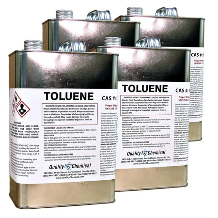 Toluene - 4 gallon case