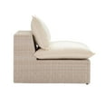 thumbnail image 4 of TOV Furniture Cali Natural Wicker Outdoor Armless Chair, 4 of 4