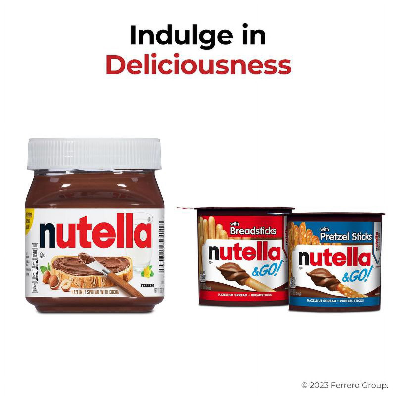 Nutella Biscuits, Hazelnut Spread with Cocoa, Sandwich Cookies, 20-Count Bag