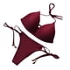 thumbnail image 1 of Cómodo conjunto de bikini para mujer Traje de baño Push-Up Sujetador con relleno Traje de baño Ropa de playa OAVQHLG3B Store lin121212, 1 of 4
