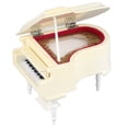 thumbnail image 4 of Miniature Piano Model, Instrument Model Music Gifts With Bench And Case Piano Toy, For Birthday Gift Toys, 4 of 8